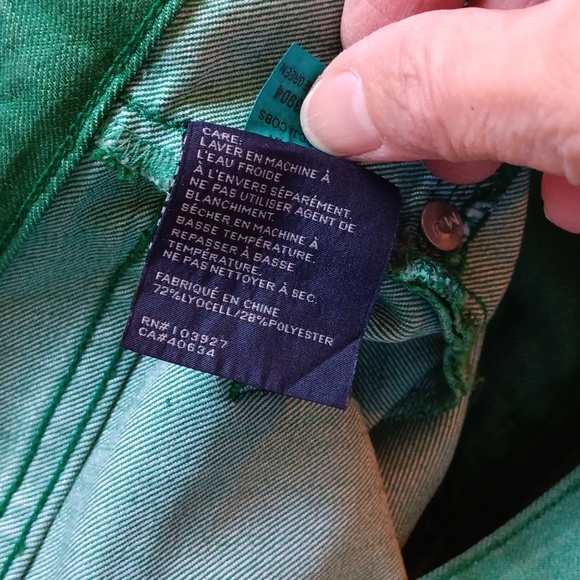 Marc by Marc Jacobs Kelly green stick skinny jeans - Picture 4 of 8